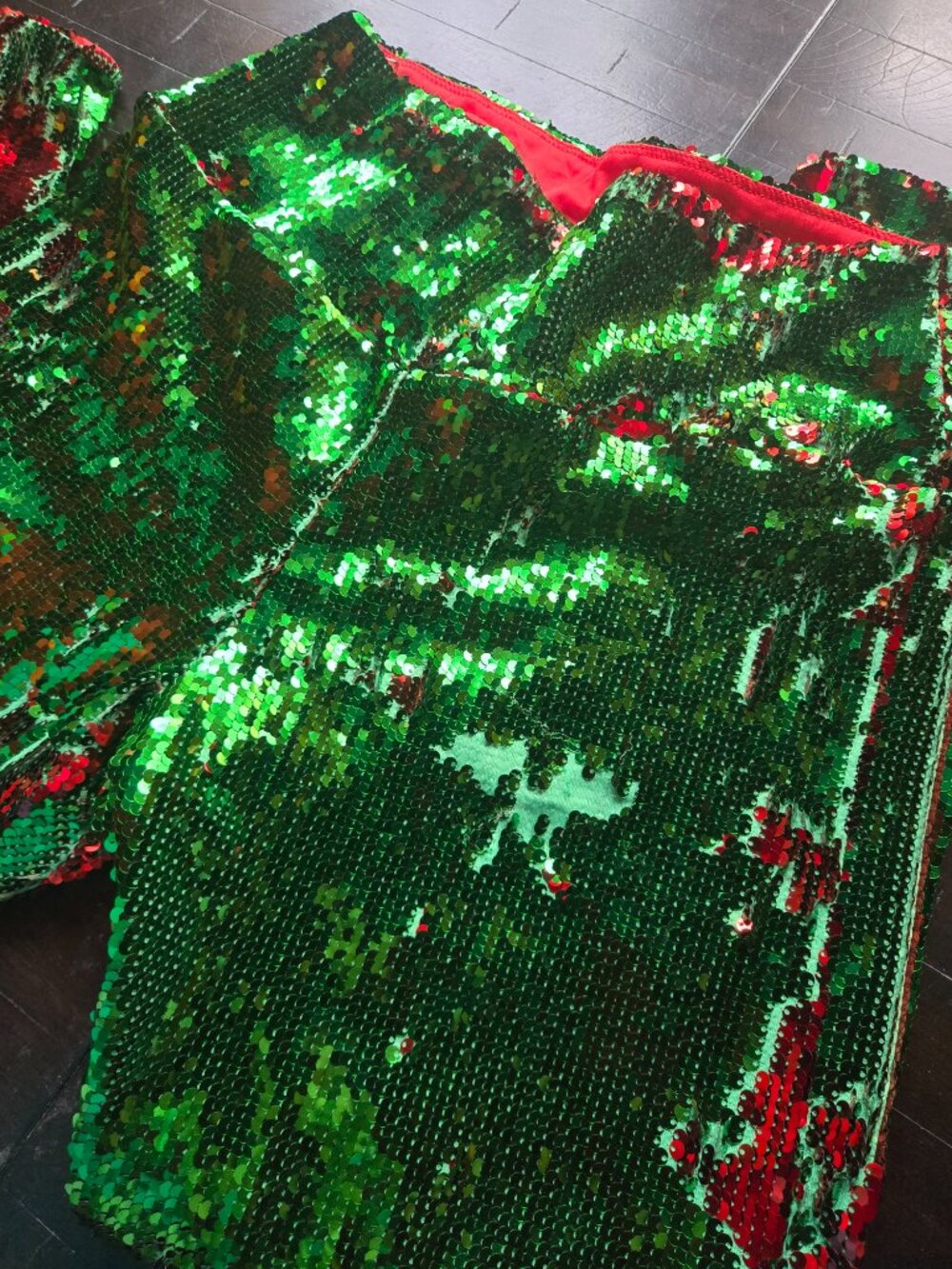 Modcloth Tipsy Elves M flip sequin pants - Picture 4 of 4